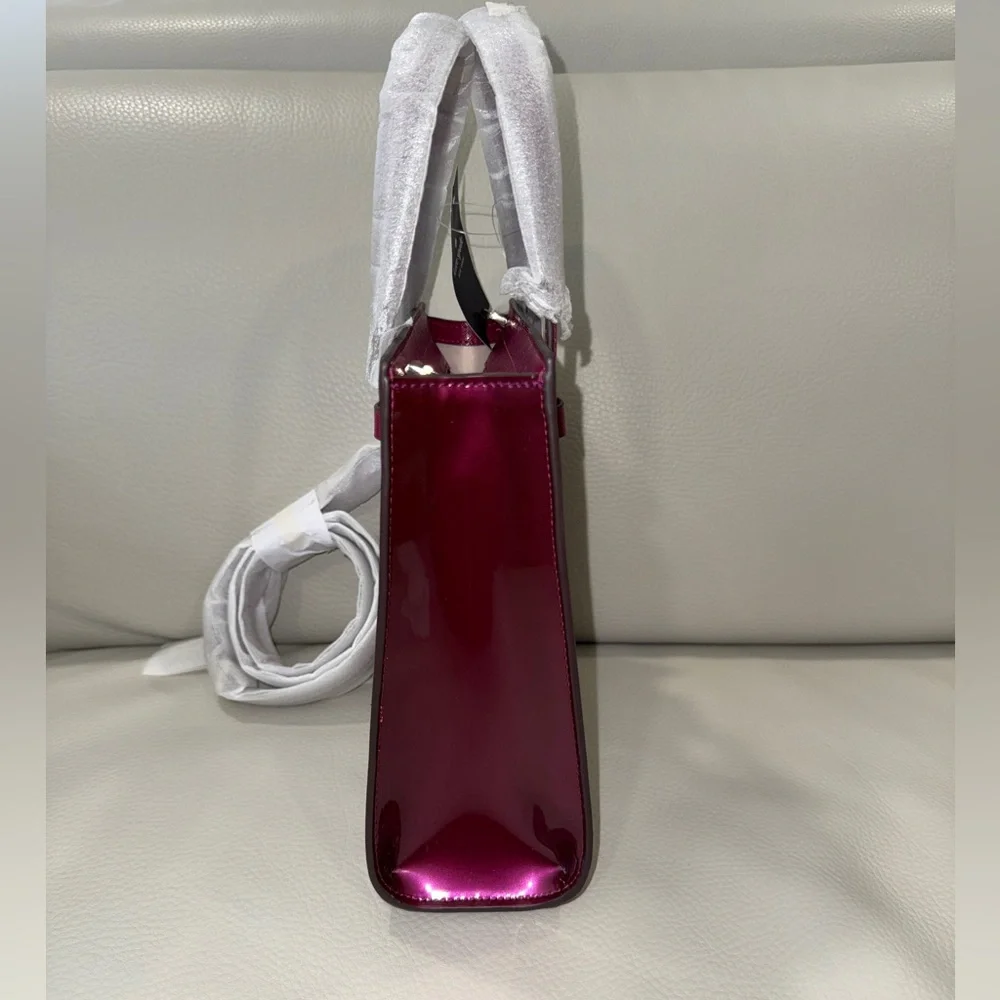 Kate Spade New York KENZIE SMALL TOTE Dark Raspberry - Picture 3 of 10